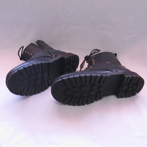 💥SO REINDEER WOMEN’S COMBAT BOOTS BLACK💥 WORN ONCE. EXCELLENT CONDITION; tag. - Picture 5 of 16